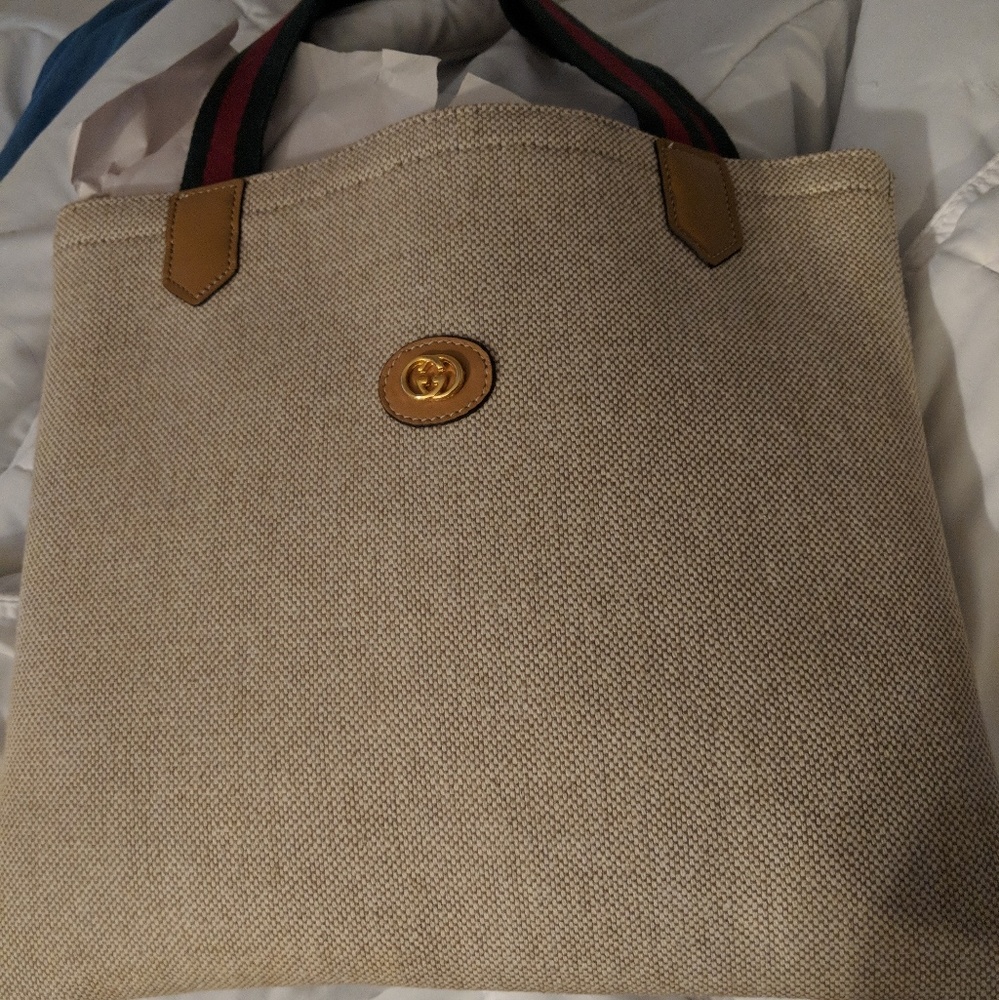 Vintage Gucci Shoulder Tote